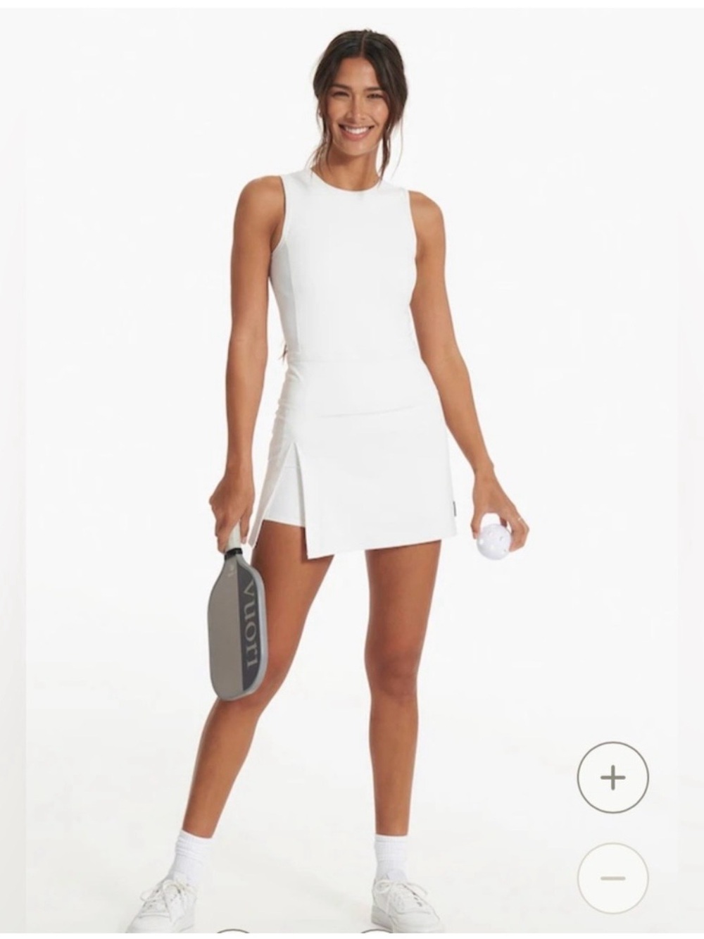 Vuori black tennis dress